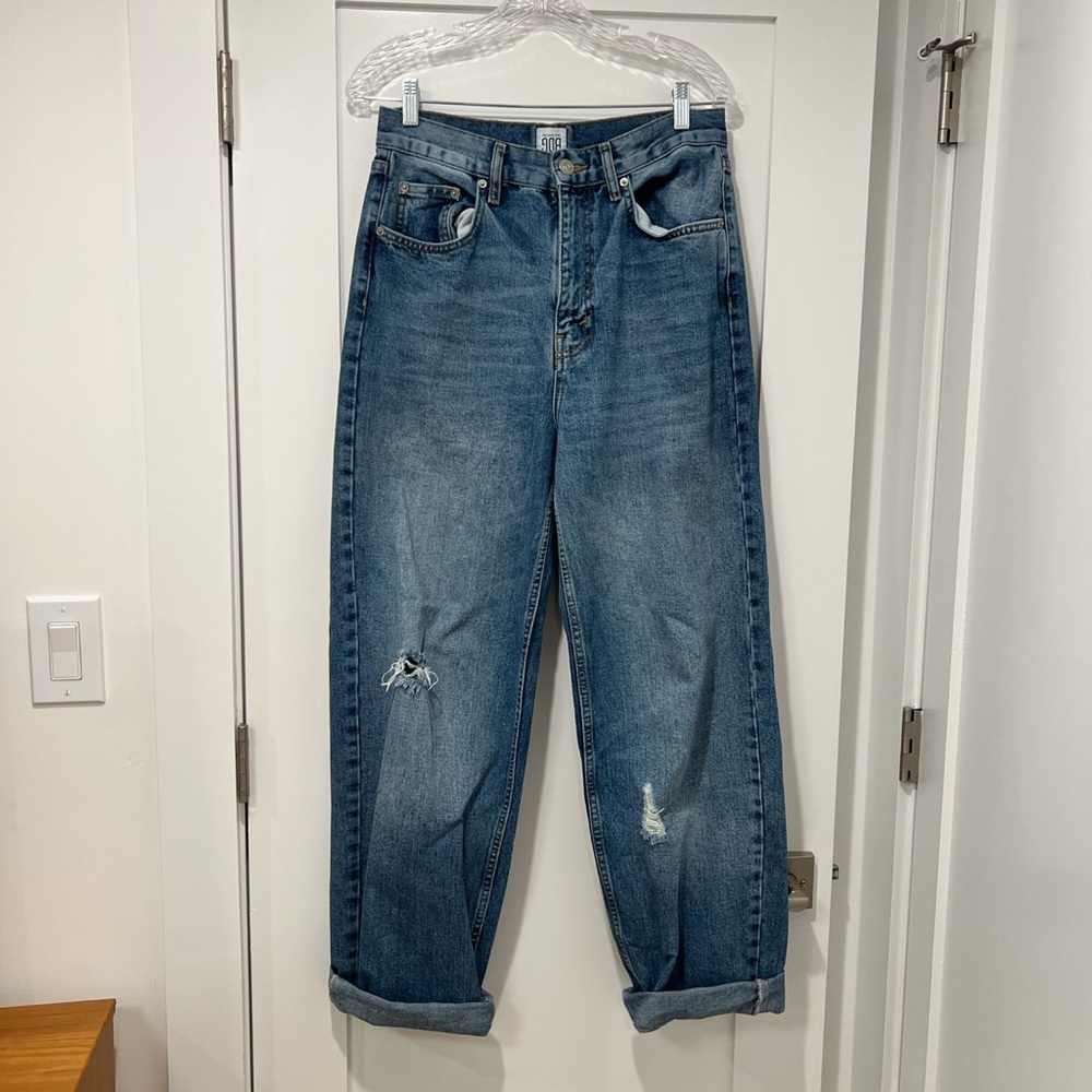 BDG high rise baggy jeans